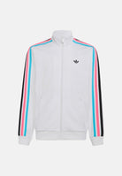 ADIDAS ORIGINALS  felpa con zip Firebird Loose Track Top White bianca unisex bambino HZ6644 . ADIDAS ORIGINALS 