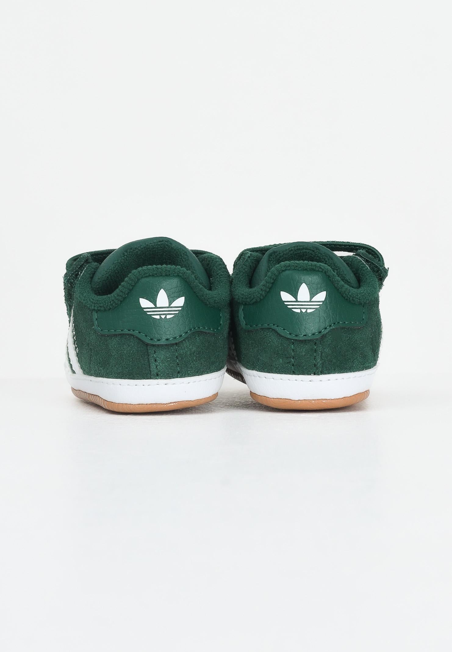 ADIDAS ORIGINALS Scarpe da culla Campus verdi da neonato JR5797 . ADIDAS ORIGINALS 
