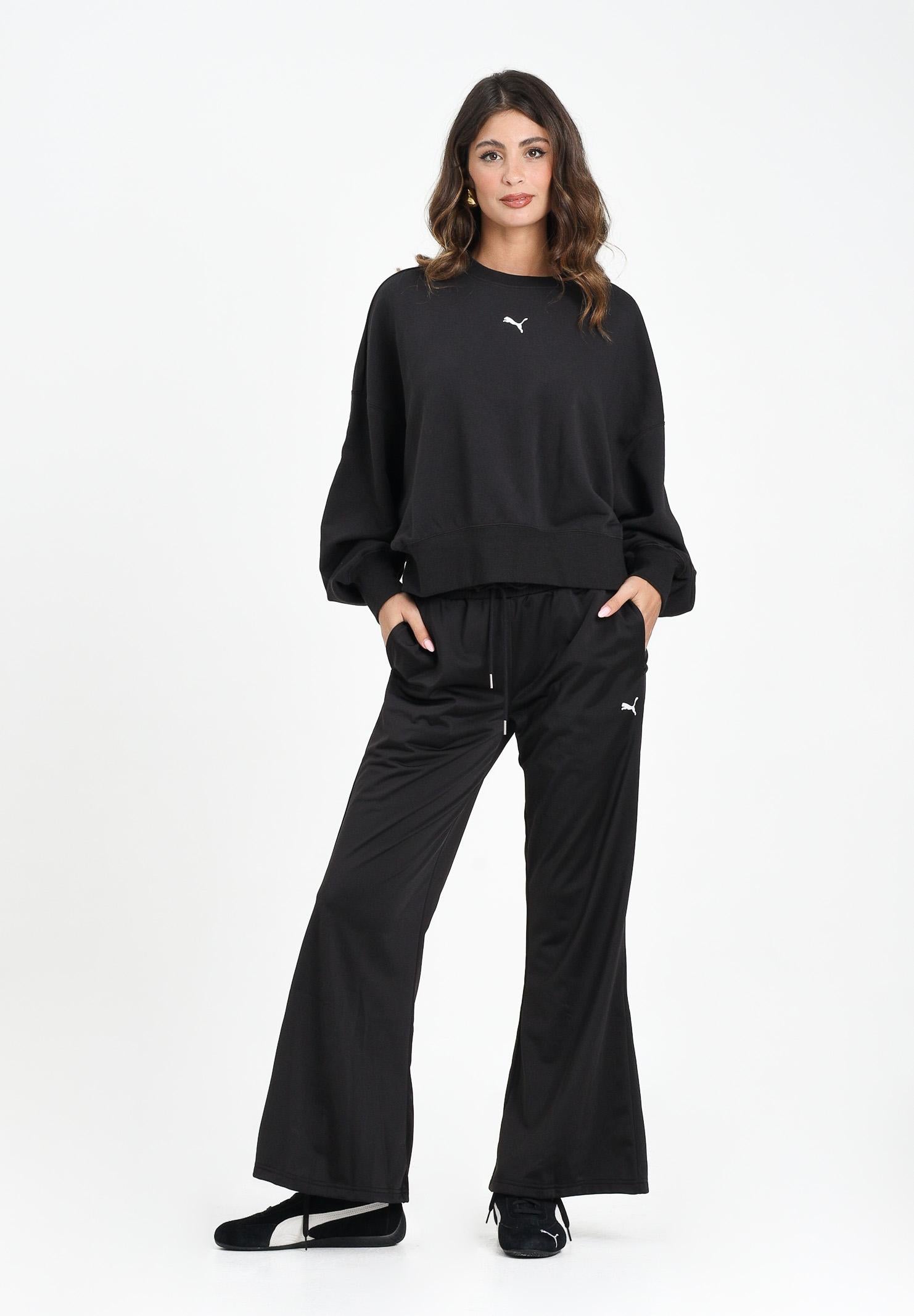 PUMA Pantalone sportivo Wardrobe Essentials nero da donna 632045 01 PUMA 