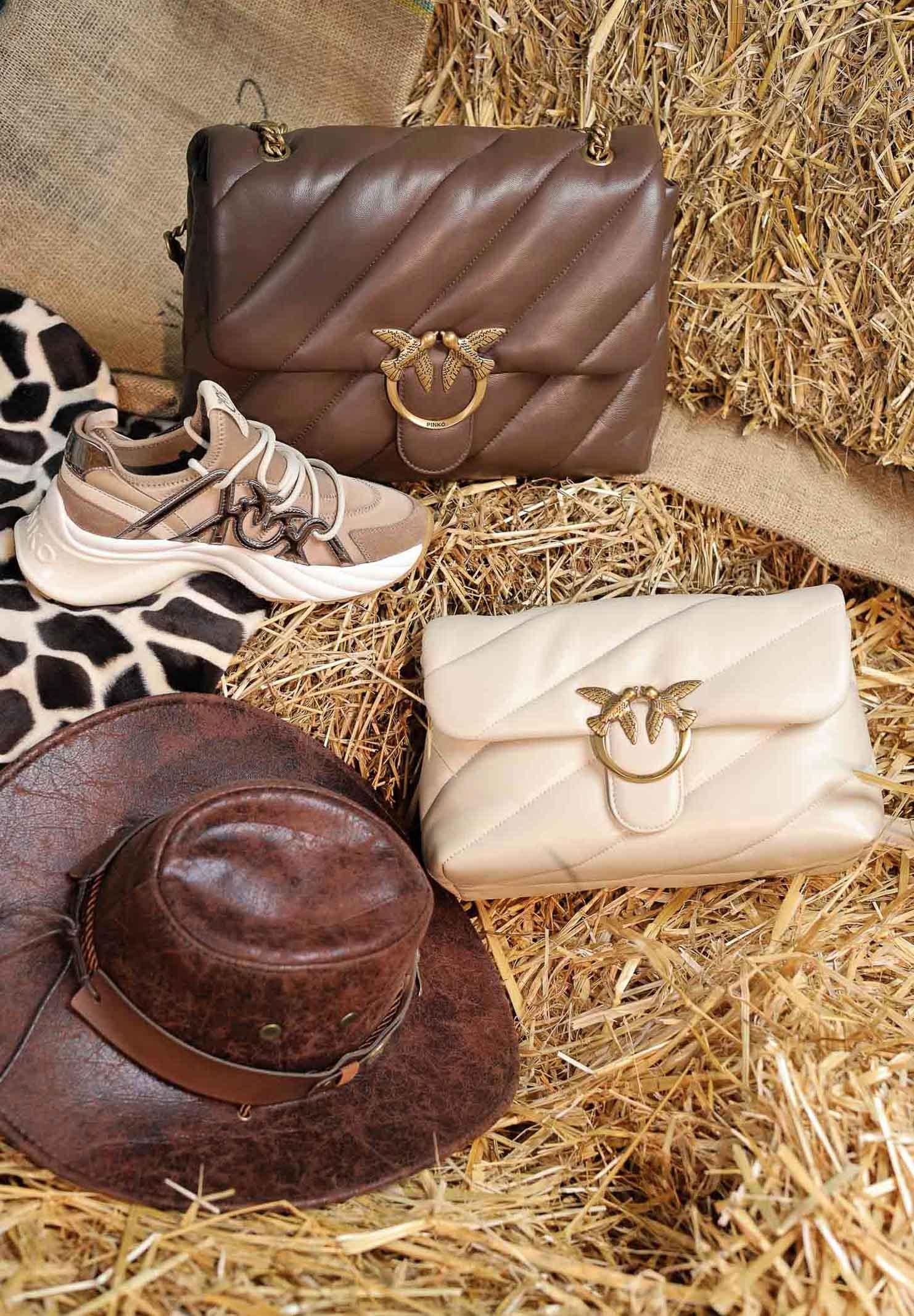 PINKO Sneakers Ariel marroni da donna SS0023T040L15  PINKO 