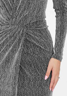 SIMONA CORSELLINI Abito lungo argento da donna A25CEAB10201-C00159 V0000 SIMONA CORSELLINI 