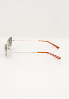 Occhiali da sole marrone da donna con montatura a gatto 2147 08 CRISTIAN LEROY 