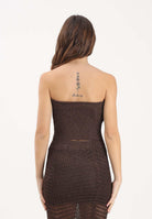 SIMONA CORSELLINI Top marrone da donna in maglia P26CPTOO0101 V0771 SIMONA CORSELLINI 