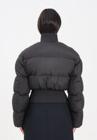 ELISABETTA FRANCHI Bomber nero da donna con patch logo PI85D56E2 110 ELISABETTA FRANCHI 