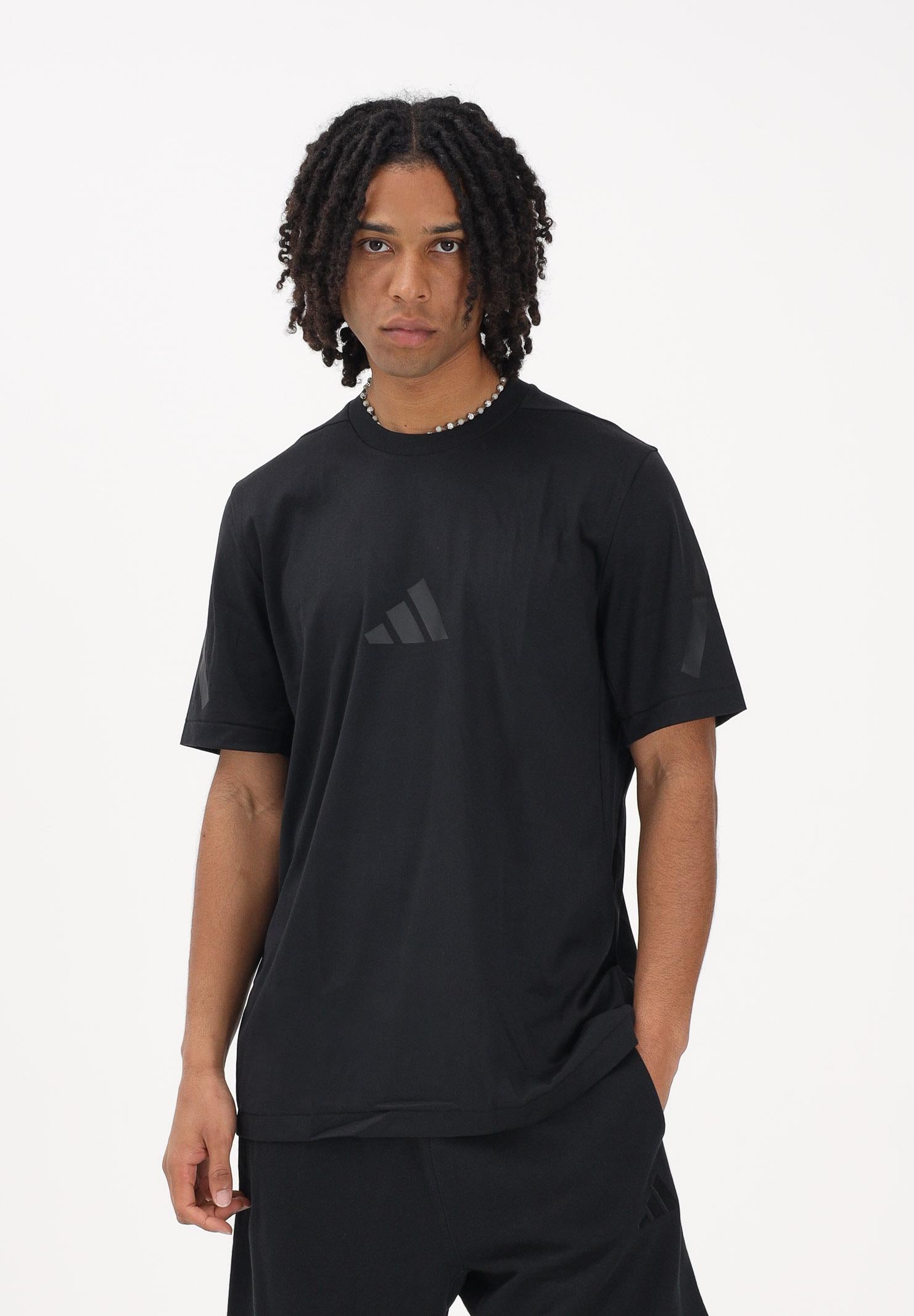 ADIDAS PERFORMANCE T-shirt a manica corta Z.N.E. nera da uomo JE3069 . ADIDAS PERFORMANCE 