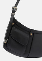 PINKO Borsa a spalla grande Pocket Body Bag nera da donna 106865A270 Z99O PINKO 