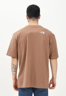 THE NORTH FACE T-shirt a manica corta Simple Dome marrone da uomo NF0A87NR6IH1  THE NORTH FACE 