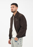 LACOSTE Giubbotto scamosciato marrone da uomo BH5147 SKB LACOSTE 