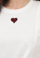 PINKO T-shirt a manica corta TORTINO bianca da donna 105665A326 Z05 PINKO 