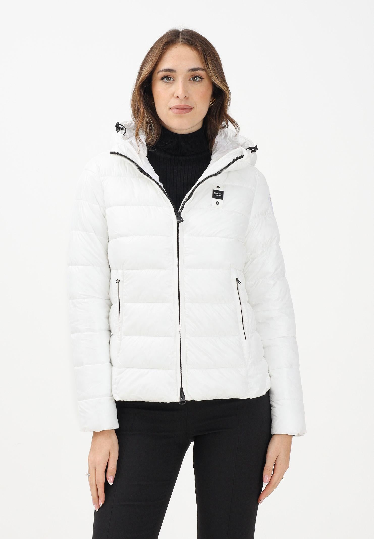 BLAUER Piumino CAROLL bianco da donna 25WBLDC02072-006648 100BI BLAUER 