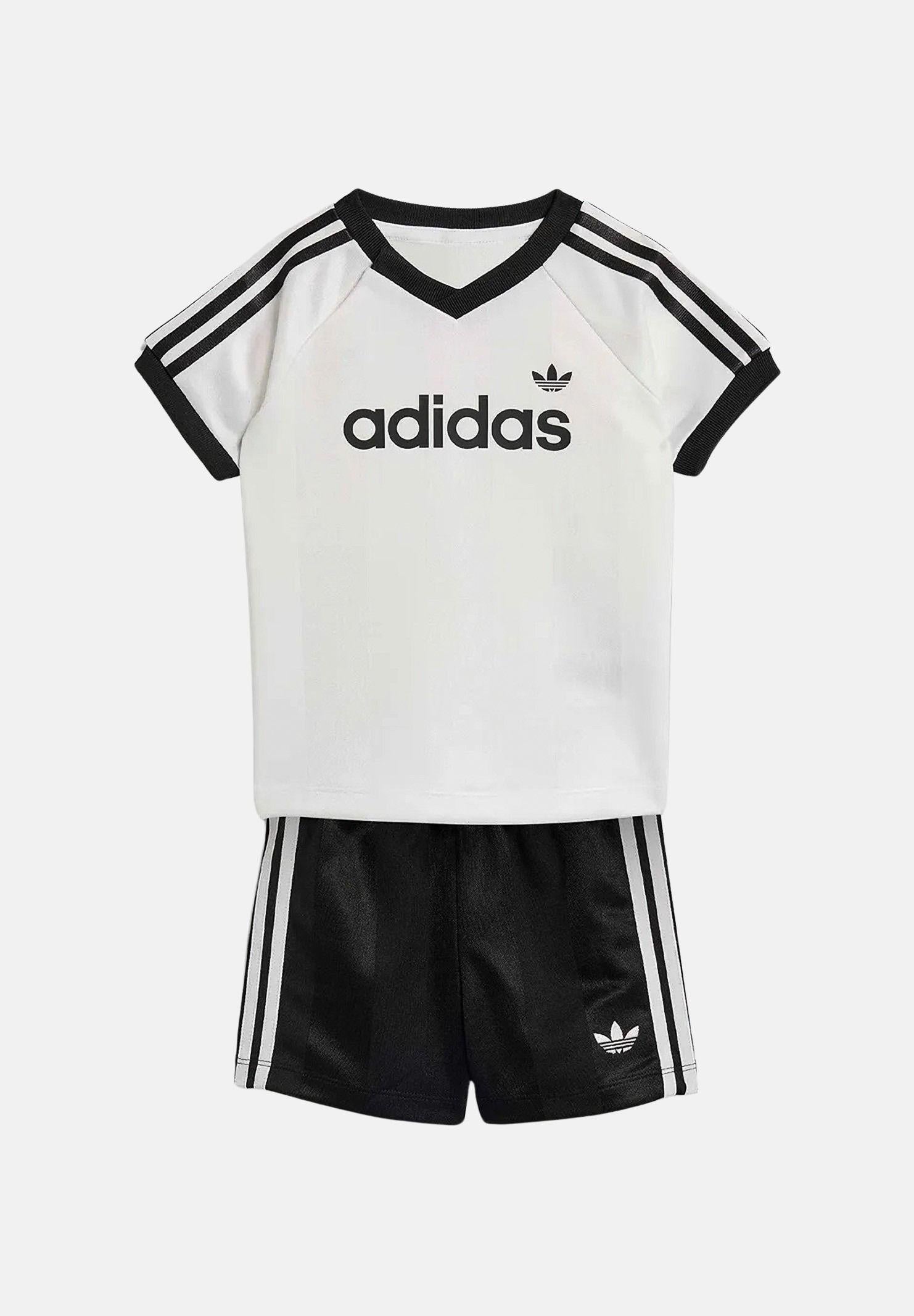 ADIDAS ORIGINALS Completino bianco e nero da neonato KD1022 . ADIDAS ORIGINALS 