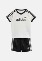 ADIDAS ORIGINALS Completino bianco e nero da neonato KD1022 . ADIDAS ORIGINALS 