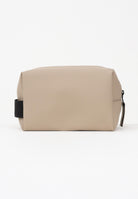 RAINS Pochette Wash Bag Small beige per uomo e donna RA15580 BEI RAINS 