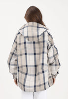 BARBOUR Giacca antipioggia Ballina con motivo a quadri blu e beige da donna 261-LSP0324 NY51 BARBOUR 