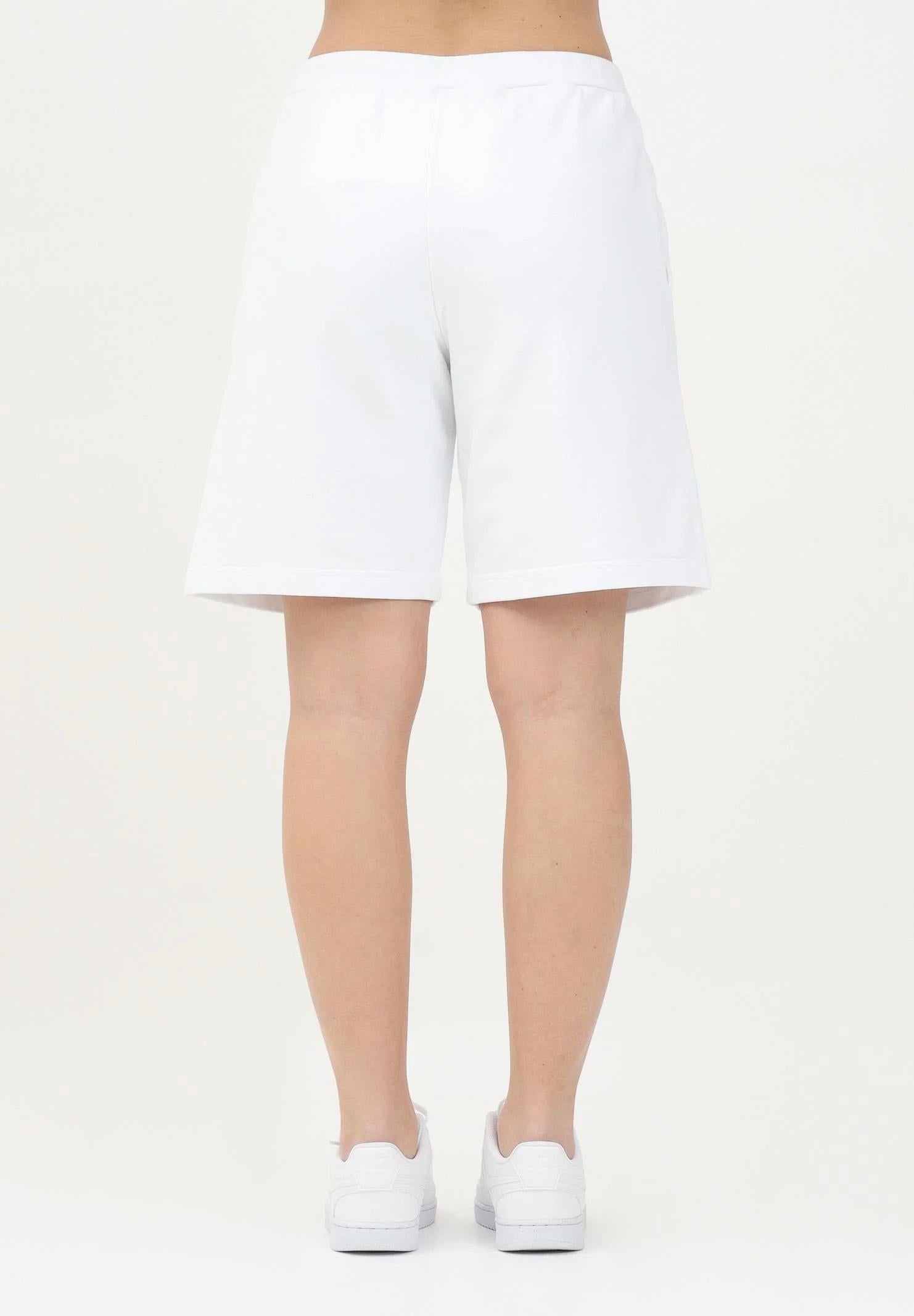 DSQUARED2 Shorts Sportivo Bianco: Logo 'Invicta Dsquared2'