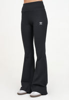 Leggings Essentials Rib Flared nero da donna IW5727  ADIDAS ORIGINALS 