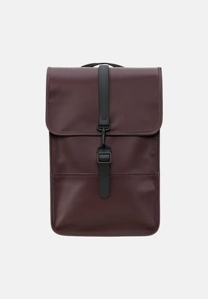 RAINS Zaino Puffed Backpack Mini bordeaux per uomo e donna RA13020 DEP RAINS 