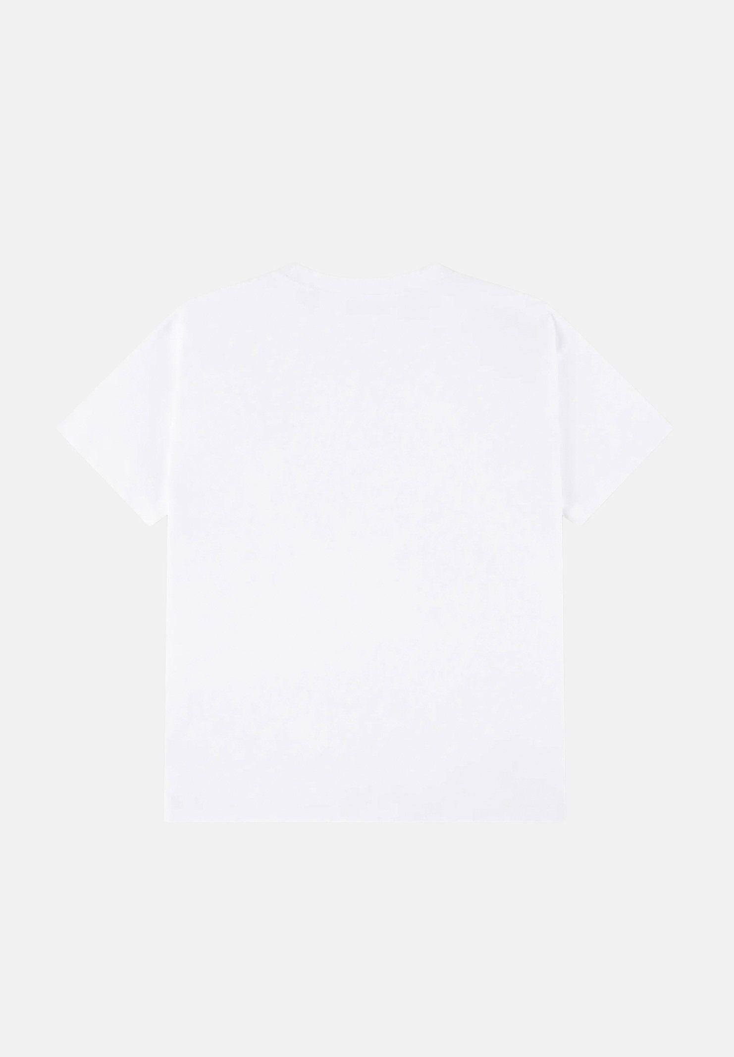 JORDAN T-shirt a manica corta Air Bubble SS bianca per bambino e bambina 45F859 001 JORDAN 