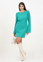 Abito corto verde da donna con schiena scoperta 77PAO914N0373 180 JUST CAVALLI 