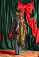 BARBOUR Mantella ISLA BOUCLE SERAPE tartan da donna 252MLSC0353 TN12 BARBOUR 