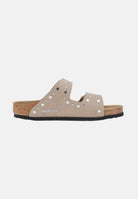 BIRKENSTOCK Ciabatte Arizona Rivet Border beige da bambina 1031708J . BIRKENSTOCK 