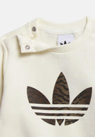 ADIDAS ORIGINALS Tuta LOOSE CREW bicolore da neonato KD5824 . ADIDAS ORIGINALS 