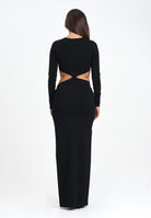 ELISABETTA FRANCHI Abito lungo nero da donna con snake gioiello AM24S56E2 110 ELISABETTA FRANCHI 