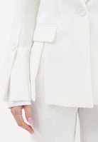 PINKO Giacca monopetto CARCIOFO bianca da donna 106615A32Z Z07 PINKO 