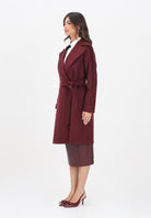 MAX MARA Cappotto Dravenna bordeaux da donna 2526016091600 084 MAX MARA 
