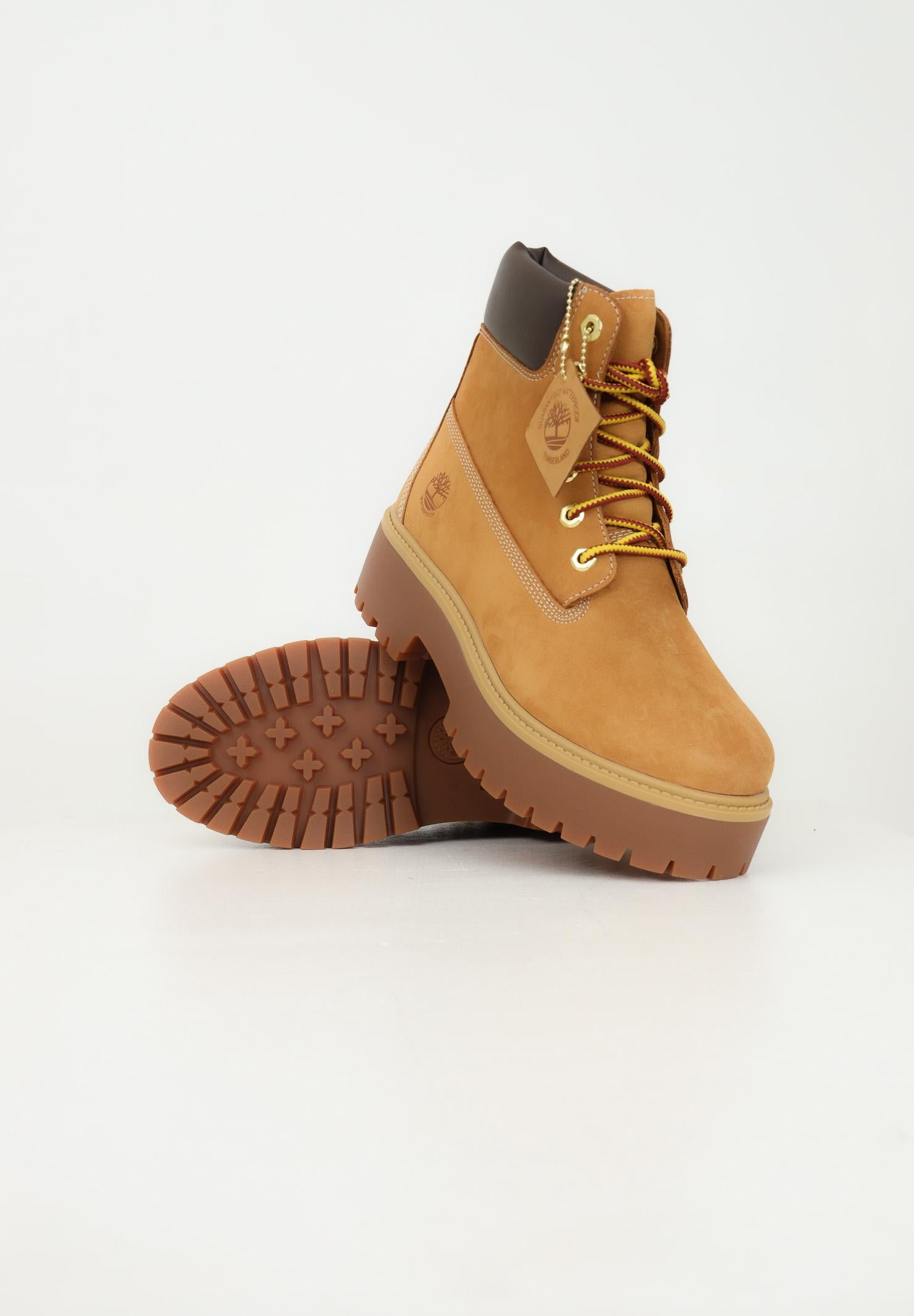 TIMBERLAND Anfibi Stone Street 6-Inch gialli da donna TB1A5RJD2311 . TIMBERLAND 