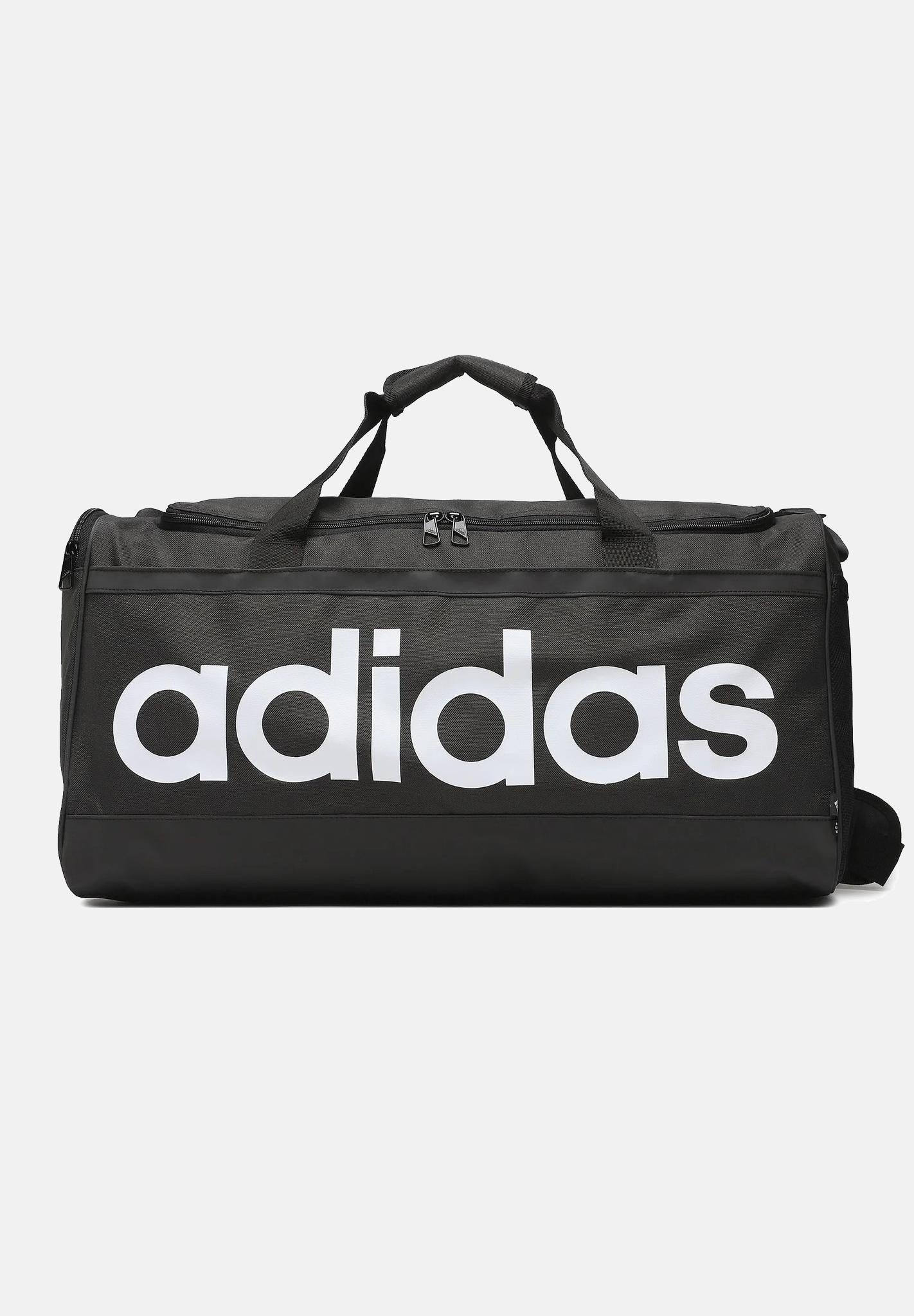 Borsone Essentials Linear Medium nera per uomo e donna HT4743 . ADIDAS PERFORMANCE 
