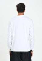 LACOSTE T-shirt a manica lunga bianca da uomo con logo TH7307 001 LACOSTE 