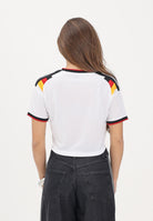 ADIDAS PERFORMANCE T-shirt a manica corta Home Cropped Germania 26 bianca da donna KE5854 . ADIDAS ORIGINALS 
