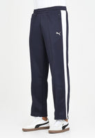 PUMA Pantalone sportivo T7 blu da uomo 629589 16 PUMA 
