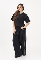 PUMA T-shirt a manica corta Essentials Elevated Relaxed nera da donna 691813 01 PUMA 