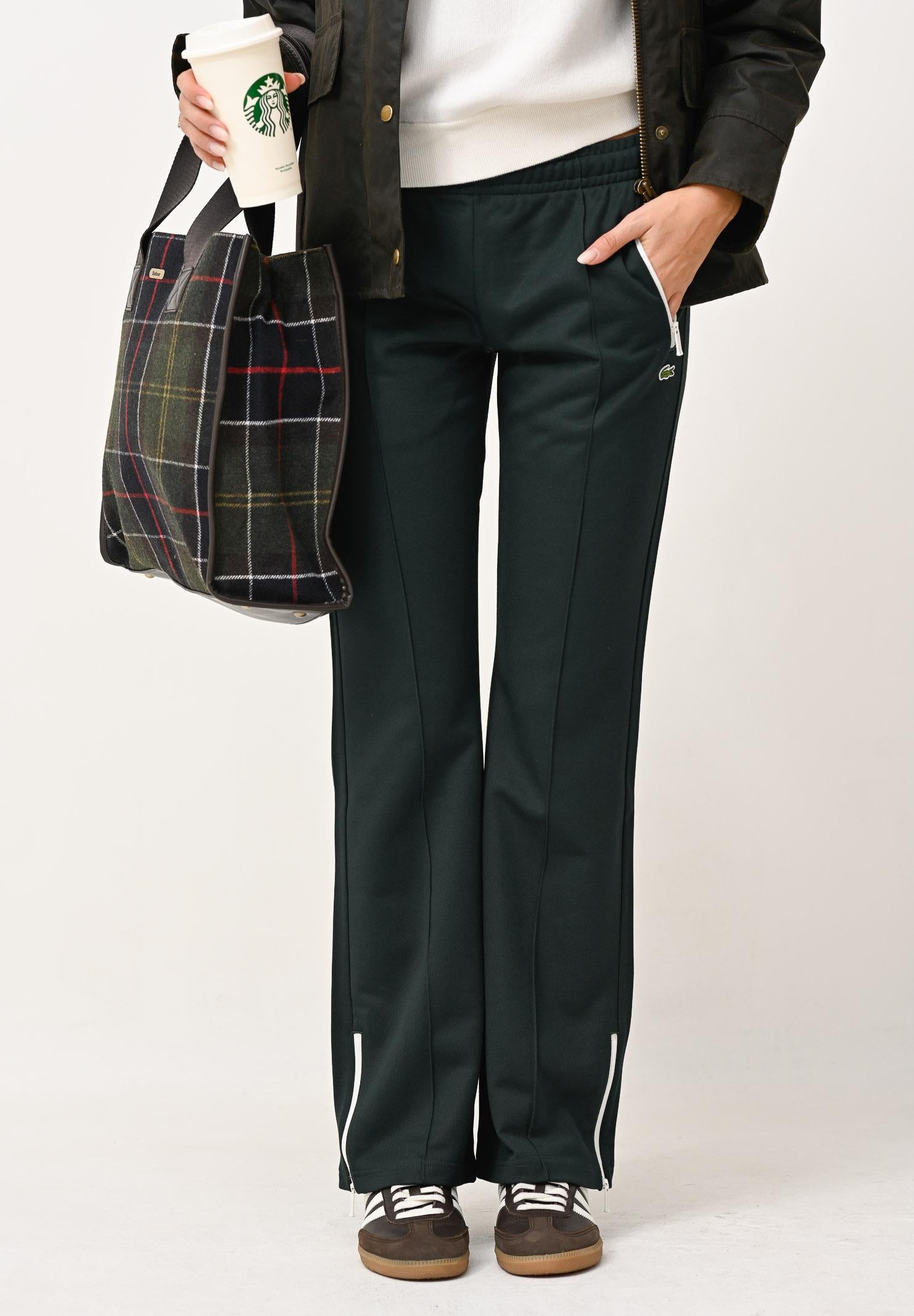 LACOSTE Pantalone sportivo verde da donna XF5253 YZP LACOSTE 