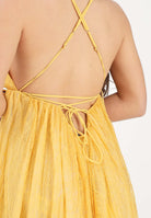 ELISABETTA FRANCHI Abito corto giallo da donna AB97062E2 EV4 ELISABETTA FRANCHI 