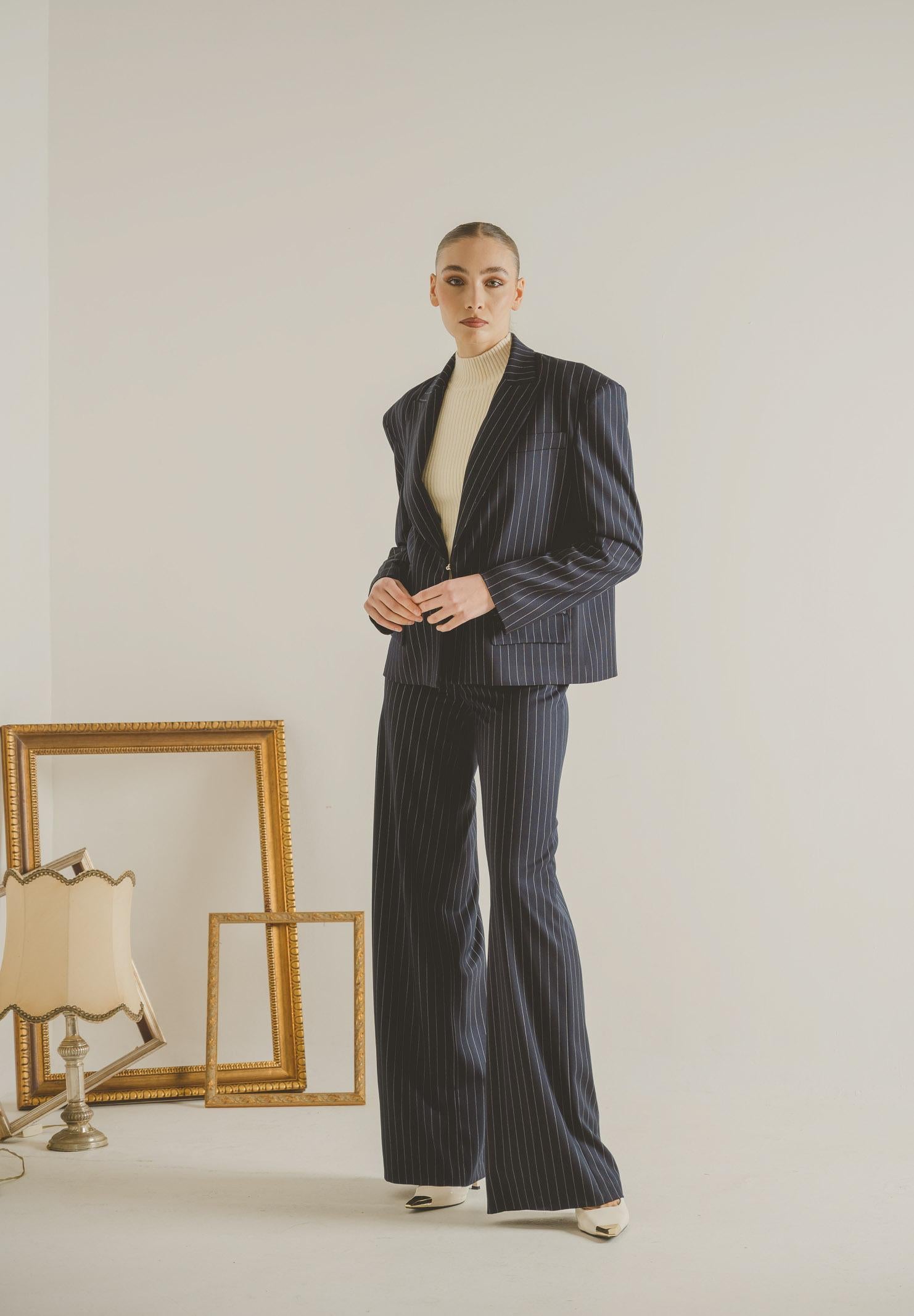 SANTAS Giacca OMBRE blu da donna PV2619 BL SANTAS 