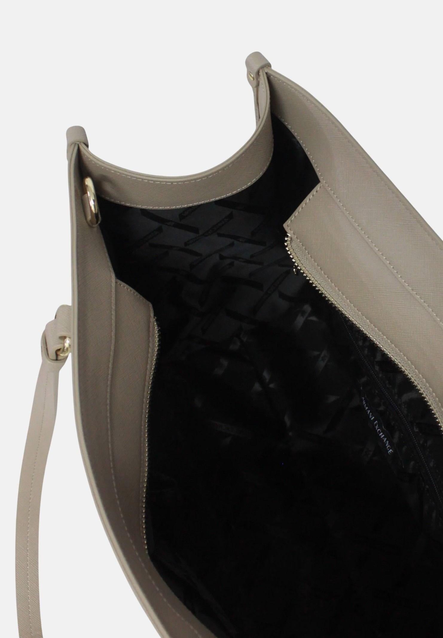 ARMANI EXCHANGE Shopper avorio da donna con logo all-over XW000927AF17155 M1245 ARMANI EXCHANGE 