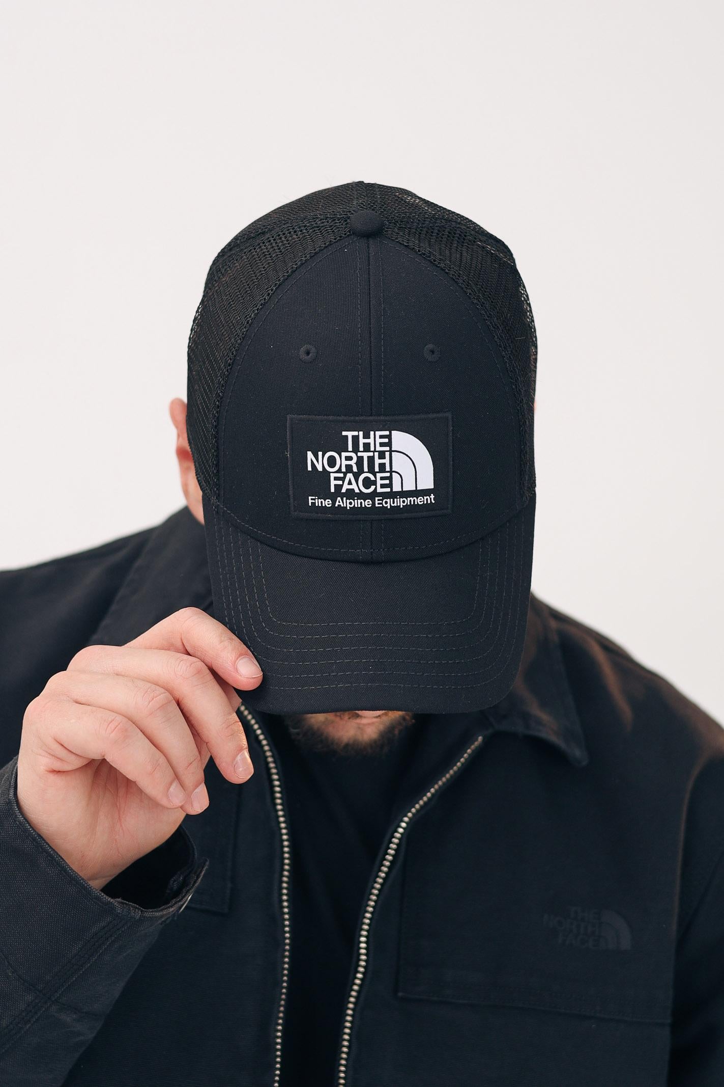 THE NORTH FACE Cappello con visiera Trucker Mudder nero per uomo e donna NF0A5FXAJK31 . THE NORTH FACE 