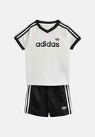 ADIDAS ORIGINALS Completino bianco e nero da neonato KD1022 . ADIDAS ORIGINALS 