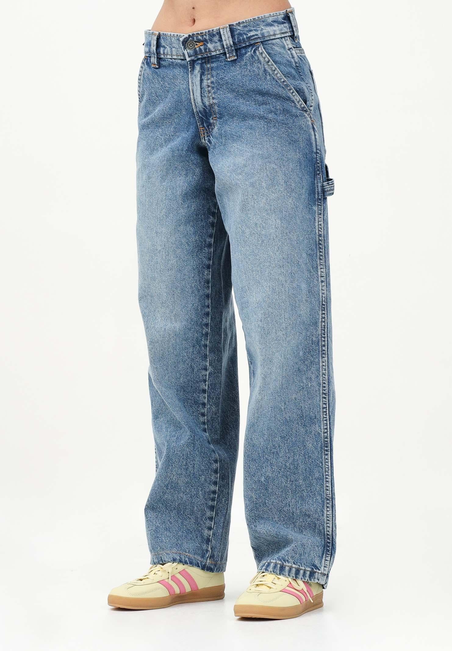 DICKIES Jeans Carpenter Stevensville in denim da donna DK0A863SK211  DIckies 