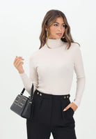 ONLY Maglioncino a collo alto panna da donna 15165075 PumiceStone ONLY 