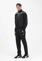 MARCELO BURLON COUNTY OF MILAN Pantalone sportivo nero da uomo con logo F5CAMAPA021 110 MARCELO BURLON COUNTY OF MILAN 