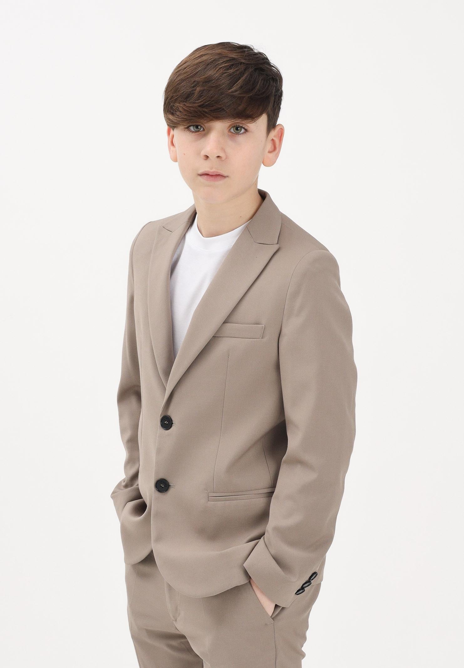 I'M BRIAN Giacca beige da bambino GIA3658J TA I'M BRIAN 