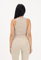 ADIDAS ORIGINALS Canotta Essentials Ribbed beige da donna KD3822 . ADIDAS ORIGINALS 