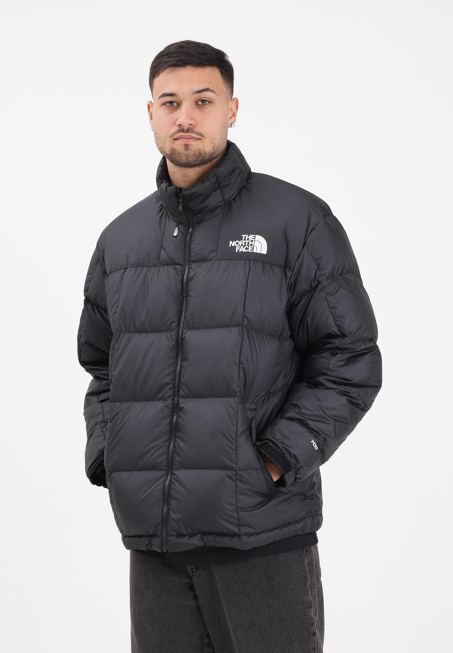THE NORTH FACE Piumino Lhotse nero da uomo NF0A3Y23GOE1 . THE NORTH FACE 