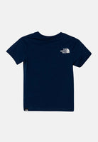 THE NORTH FACE T-shirt a manica corta Easy blu per bambino e bambina NF0A8DRND1R1  THE NORTH FACE 