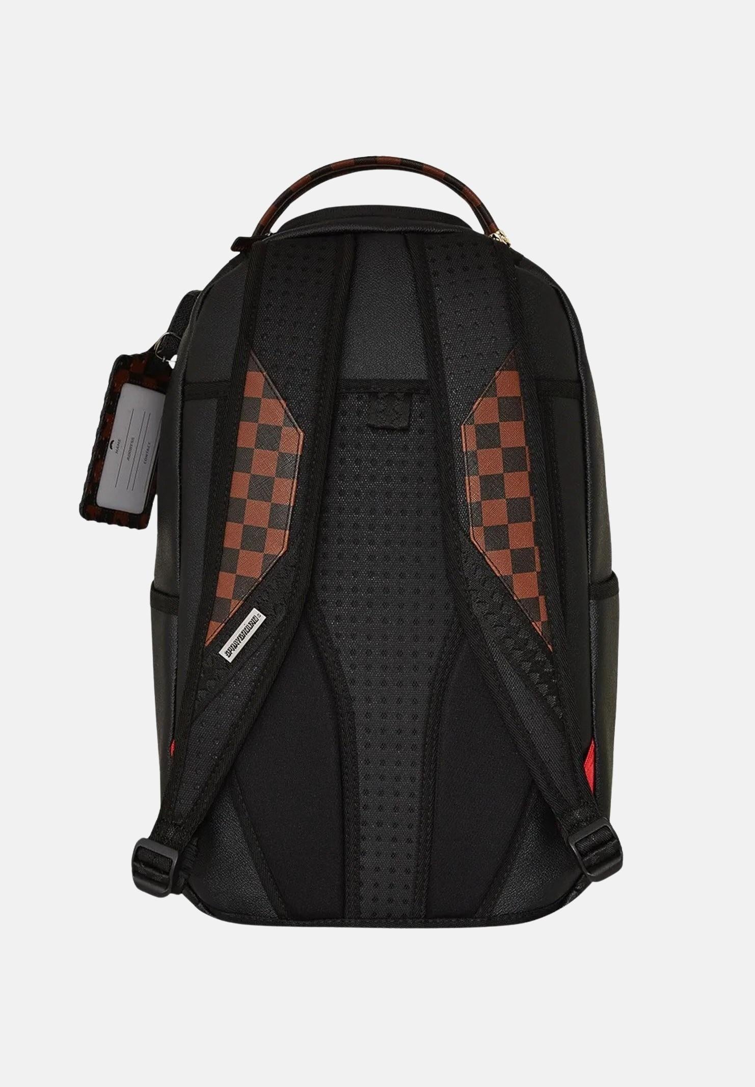 SPRAYGROUND Zaino Dose Of Check Deux Dlxs nero per uomo e donna 910B7666NSZ  SPRAYGROUND 