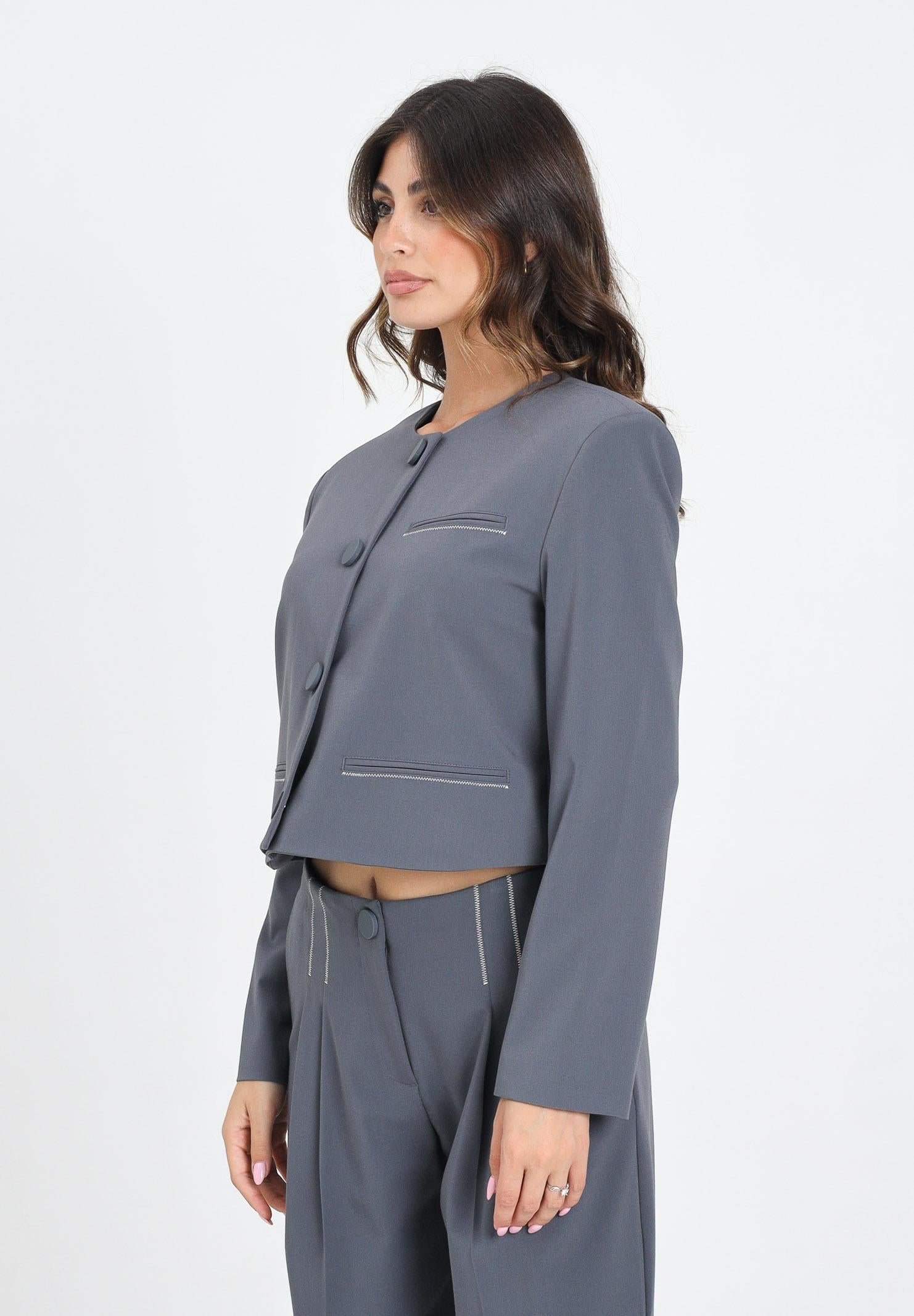 ARMANI EXCHANGE Giacca grigia da donna XW000656AF16145 U8105 ARMANI EXCHANGE 